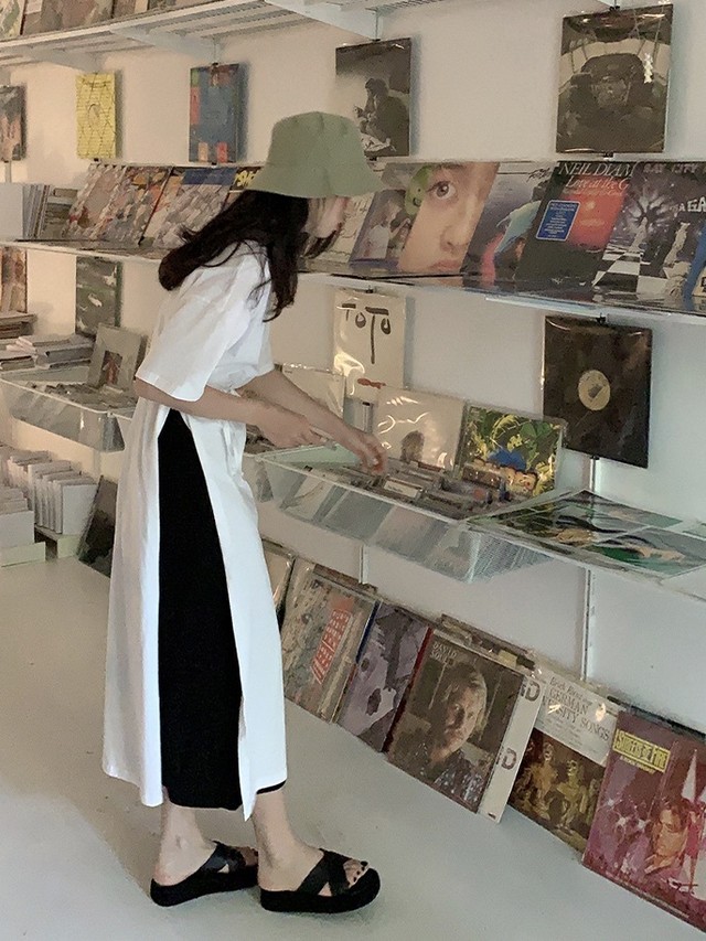 人気no 10 スリットロングワンピースセット Bm Blooming Wear ブルーミング ウェア