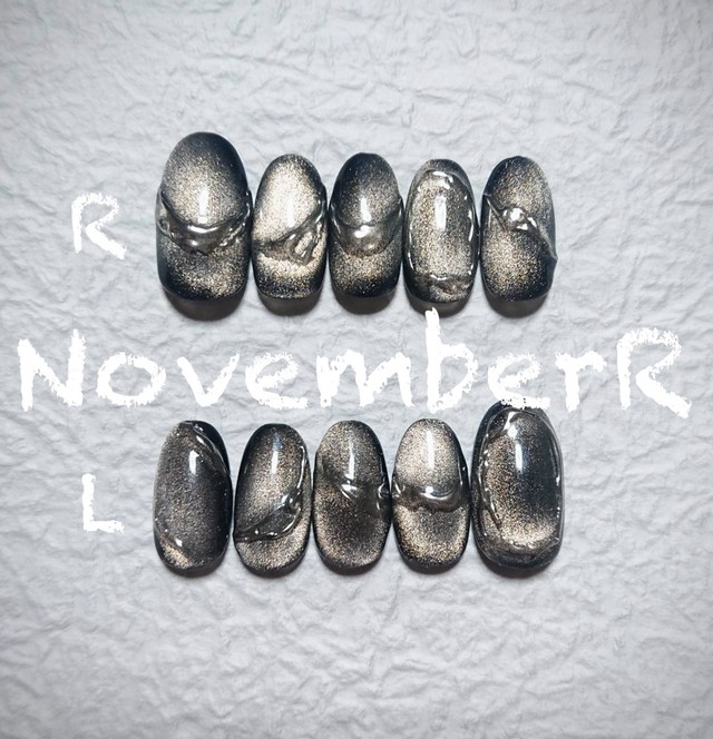 La360 マグネット ニュアンスミラーネイルチップ Novemberr サーフ系 ネイティブ系ネイルチップ販売