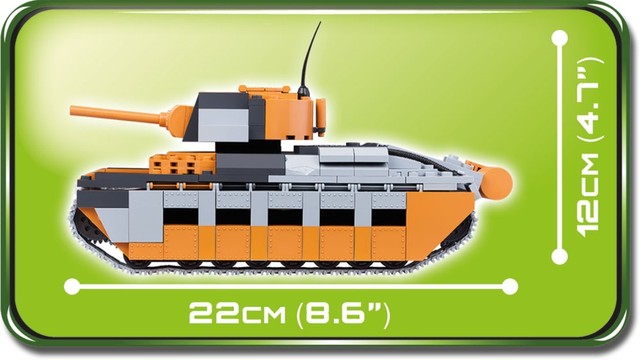 Cobi 2495 マチルダii歩兵戦車 Matilda Mk Ii ミリタリーブロック公式オンラインショップ Militaryblock Official Online Shop