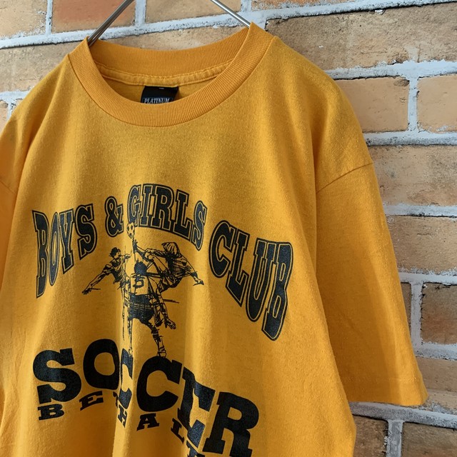 Platinum T S 80s 90s サッカー ビンテージ Tシャツ Usa製 古着屋手ぶらがbest