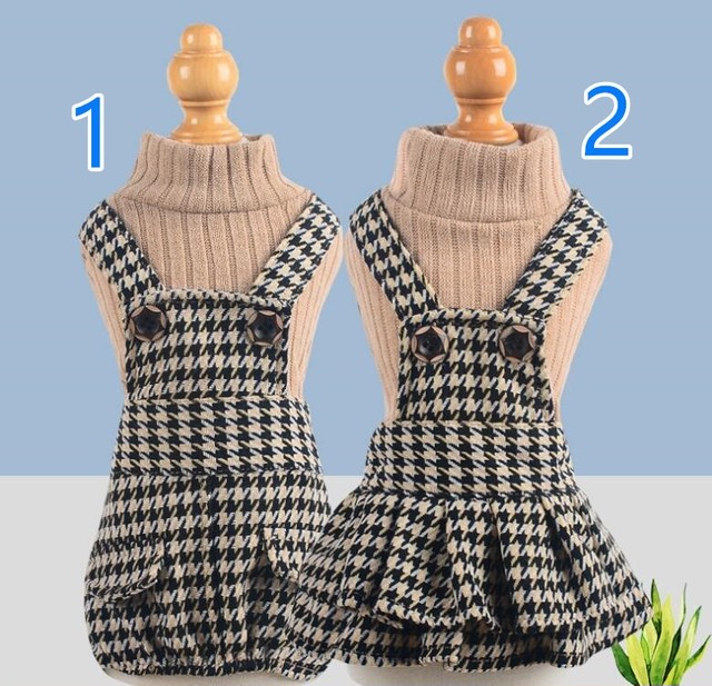 おそろいも 千鳥格子ワンピース ロンパース Littlepeach