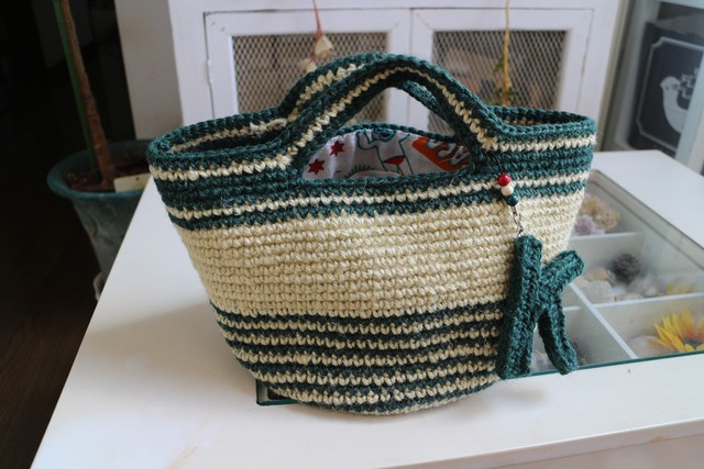 Unit手作り麻紐bag Unit ユニット 福岡県久留米市のアパレル 手作りマスク ナタリーお財布