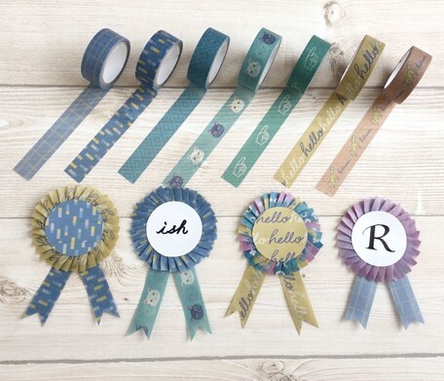 グレイッシュマスキングテープ 15mm マスキングテープ 日本製 Cherish365 Zakka