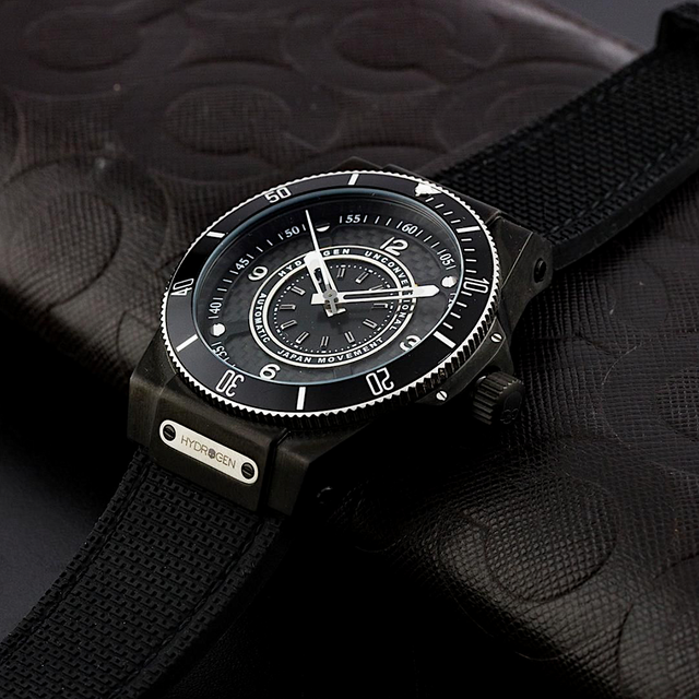 【HYDROGEN WATCH ハイドロゲンウォッチ】HW324202/SPORTIVO スポルティヴォ(ブラック)/国内正規品 腕時計