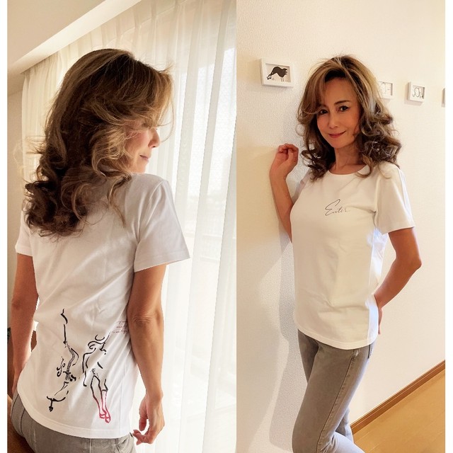 Womanl Enter 発売記念item 数量限定 中村あゆみ描き下ろしイラストtシャツ 中村あゆみ Official Shop Club A