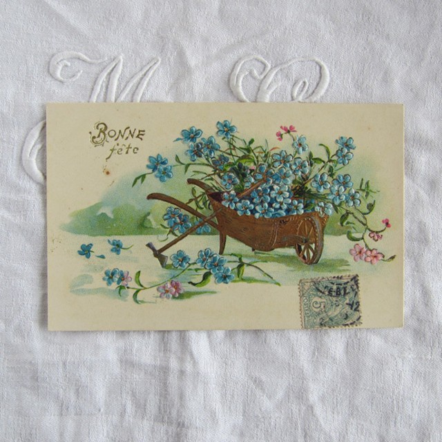 ポストカード フランスアンティーク雑貨de Paris Bis