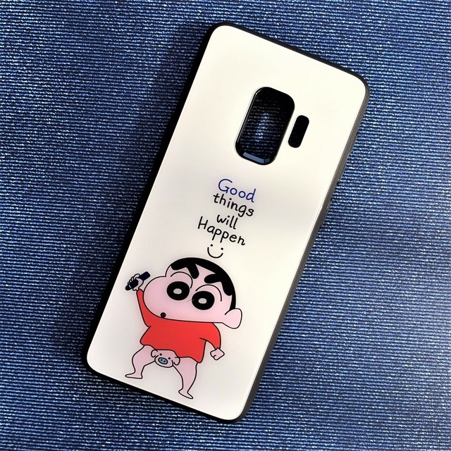 Galaxy ギャラクシー S9 S10 ケース クレヨンしんちゃん Iphoneケース スマフォアクセサリー 雑貨 Kardia