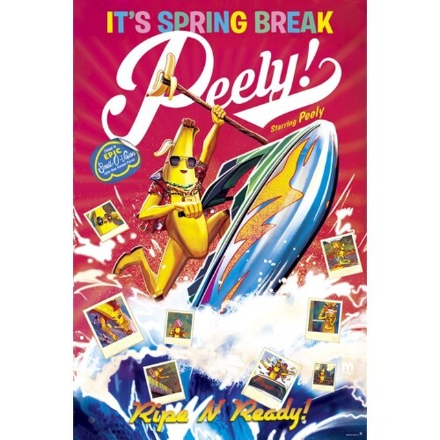 『フォートナイト』ポスター (2) SPRING BREAK PEELY / エンスカイ