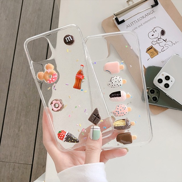 Iphoneケース アイスキャンディー お菓子 クリア 12 12pro 12promax 12mini 11 11pro 11promax Se2 Xs Xsmax Xr 透明 ドーナツ 立体 携帯カバー 携帯ケース スマホケース スマホカバー 取寄 発送目安14 21日営業日 Laff Store 会社情報 納期の確認をお願いします