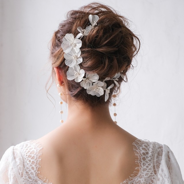 ボンネ コーム クリップなど K S Mily ブライダルアクセサリーショップ