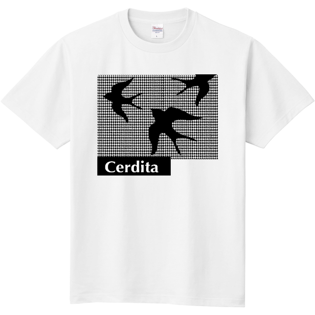 大人の夏のおしゃれ Tシャツ 鳥柄 人気 Cerdita