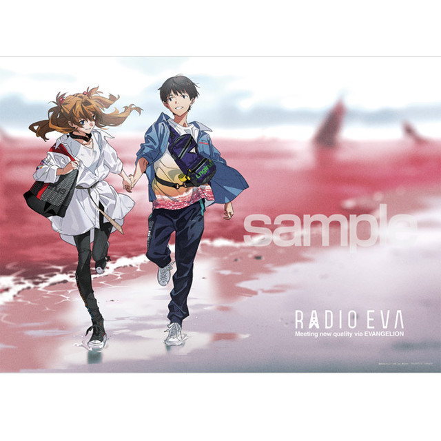 EVA STORE オリジナルジグソーパズル RADIO EVA Illustration 03 赤い海辺(500ピース) / EVANGELION エヴァンゲリオン