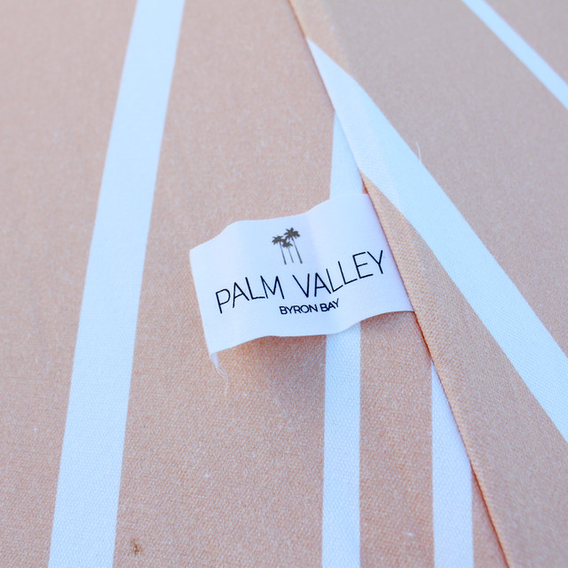 Palmvalley パームバレー ビーチパラソル グランピング キャンプ リゾート フリンジ ストライプ Upf 紫外線カット Slofe スローフ オーストラリアを中心としたアパレル 雑貨店