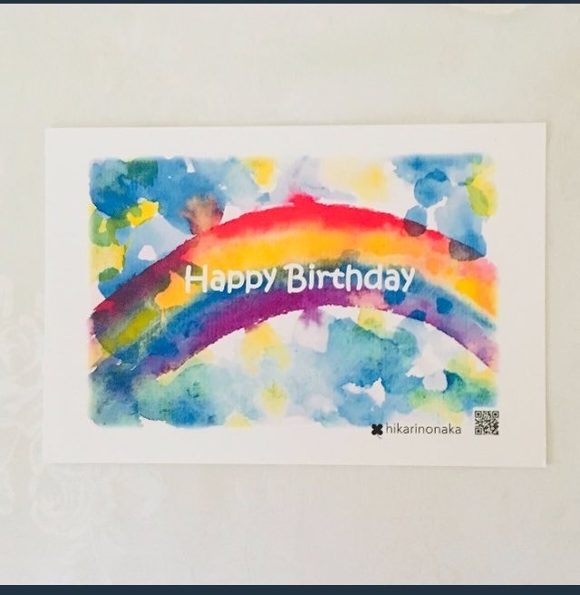 バースデーポストカード のんびりまーと