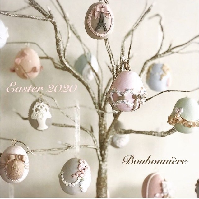イースターエッグ クリスマスシリーズ ツリー エッグオーナメント Bonbonniere