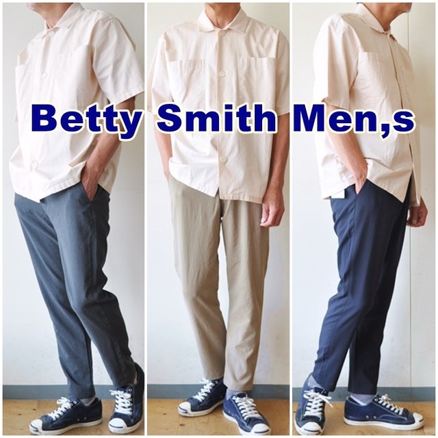 Betty Smith ベティスミス アンクル トラウザ パンツ Bam602b Evalet エバレット 吸汗 速乾 吸水性 ストレッチ Bluelineshop