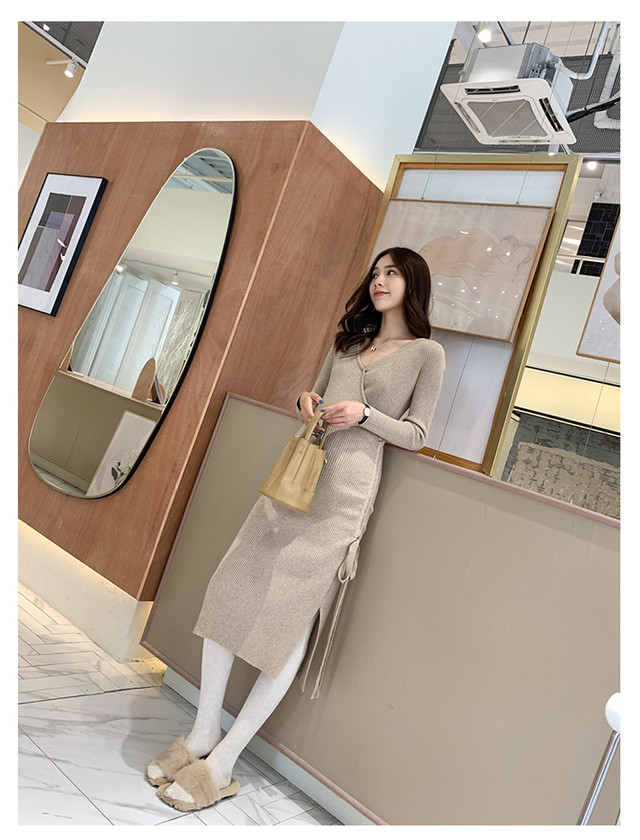 マタニティ ワンピース 授乳服 ミディ丈ニットワンピース マタニティーワンピース専門店 Ninpuku マタニティ ワンピース 授乳服 ミディ丈ニットワンピース マタニティーワンピース専門店 Ninpuku