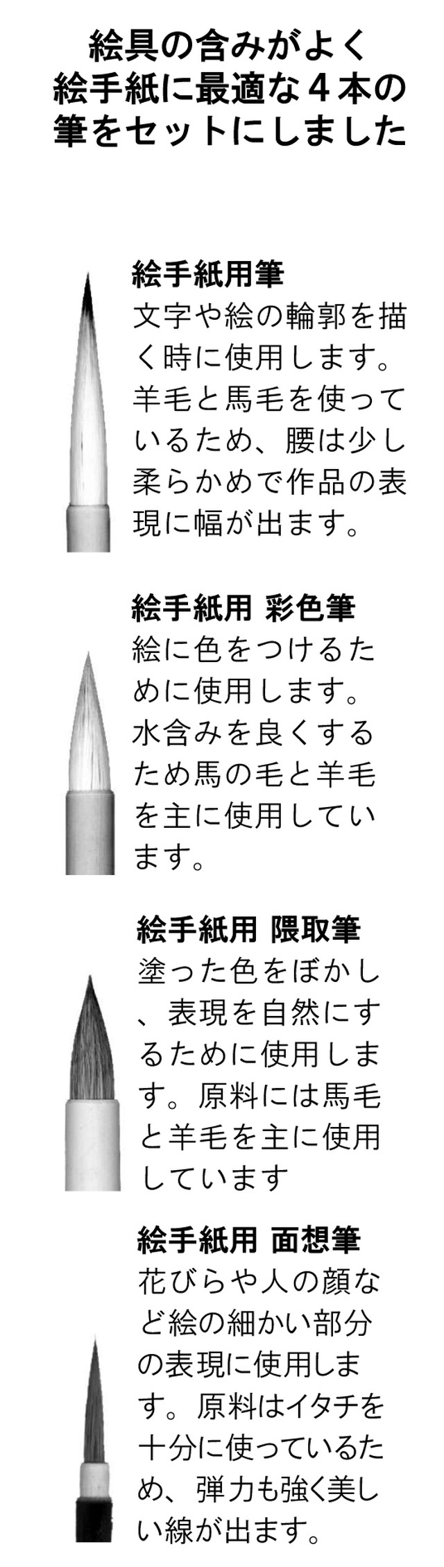 絵手紙セット 中級者用 Choeido