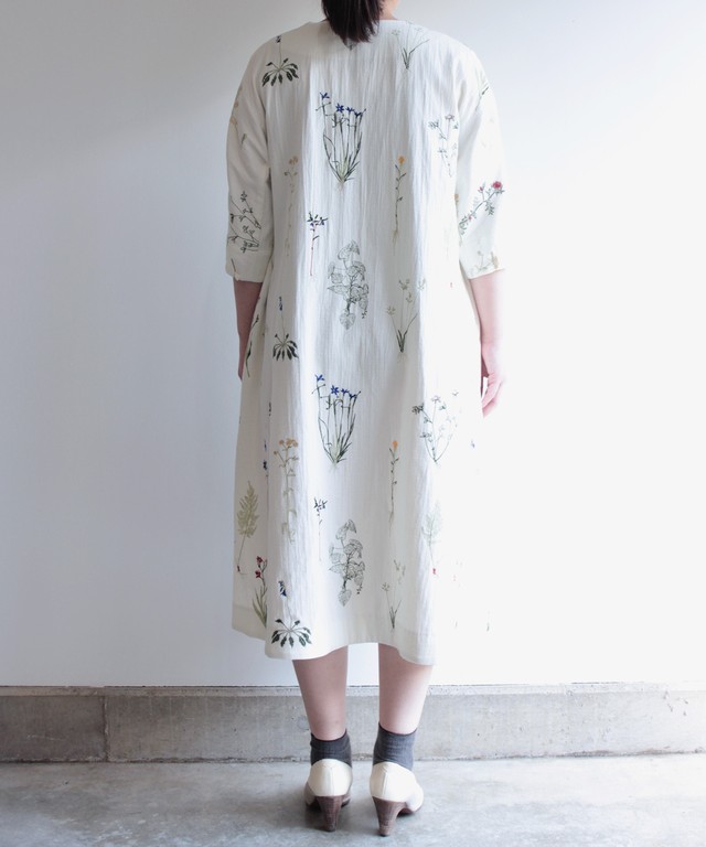 半額品 ダマ Dama 花柄刺繍ワンピース 美品 絶妙 Www Purpicks Com