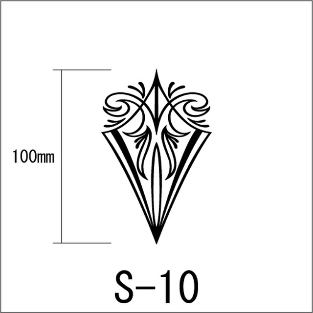 S 10 ピンストライプ ステッカー デカール ホットロッド トライバル デザイン カスタム 3free