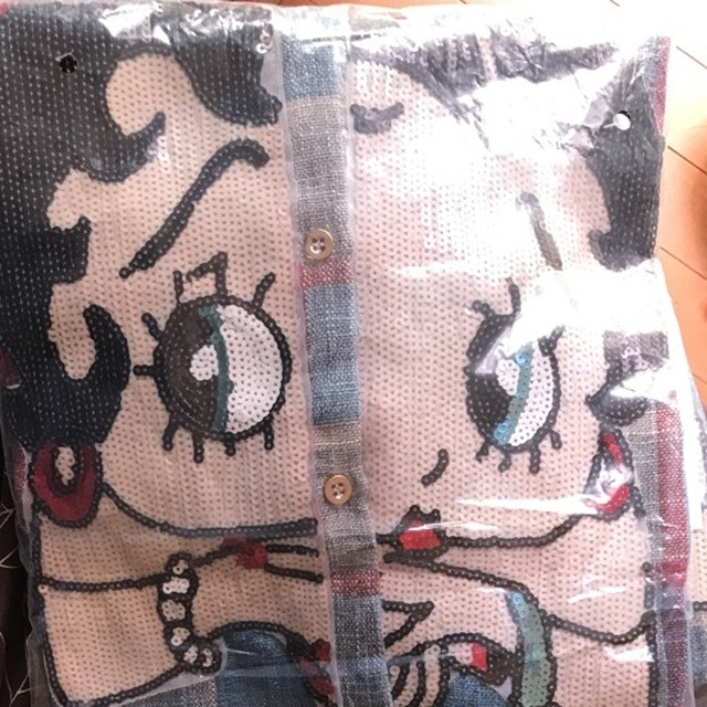 新品 ベティブープ Betty Boop スパンコール ビックシャツ Anela S Shop