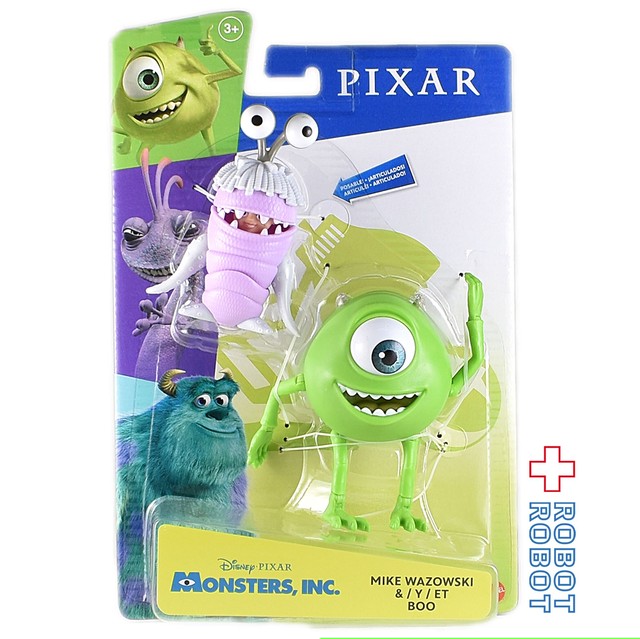 マテル モンスターズ インク マイク ブー 2パック アクションフィギュア Robotrobot
