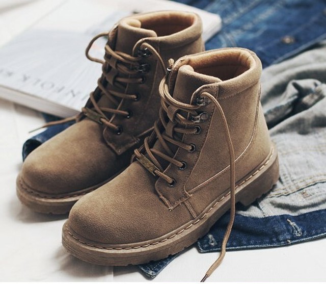 秋冬コーデに ハイカット ラバーソール マニッシュシューズ スニーカー レースアップ ブーツ カジュアル レディース メンズライク フェミニン デイリー Ptnym2268 Shop Suba Powered By Base