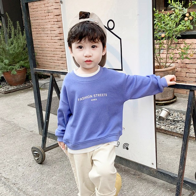 薄手ニット セーター トップス 春 韓国 子供服 こどもふく キッズ ベビー 男の子 人気 無地 英字 80 90 100 110 1 130 取寄 発送目安14 21日営業日 Laff Store For Baby Kids ベビー キッズ 子供服 ショップ情報 配送スケジュール要確認