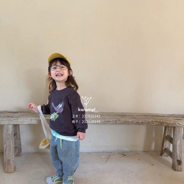 Karamel 海外ブランド 秋 新作 子供服 鳥キャラクタートレーナー 85 105 232u342 Lirisnow