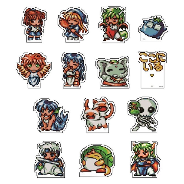 ぷよぷよ通 ピクセルマスコット コンプリートセット