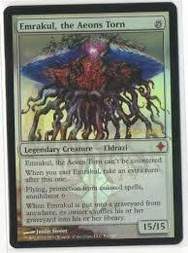 日 引き裂かれし永劫 エムラクール Emrakul The Aeons Torn プロモ版 Tcgショップ うぃずや