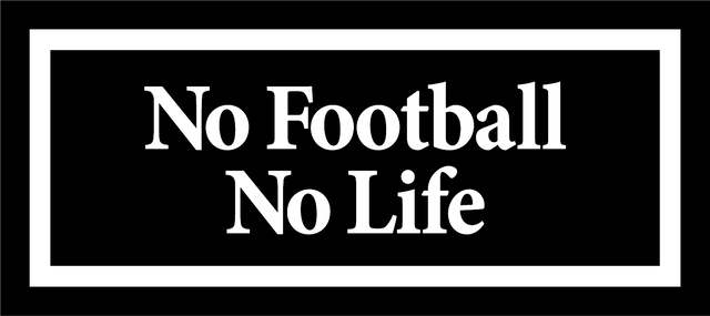 No Football No Life Box Logo Sticker Black Online Shop