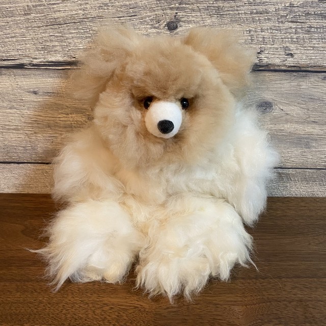 ベビーアルパカ 100 テディベア ぬいぐるみ Lucuma