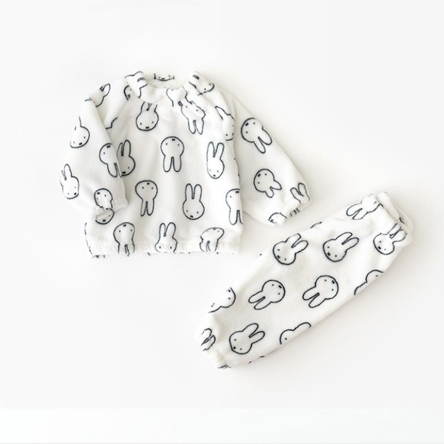 新品未使用 ミッフィー パジャマ ロンパース ベビー 70 80 90 ひまわりべびー