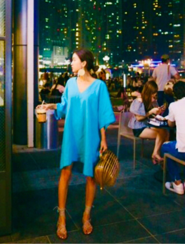 デザイナーズブランド 人気 涼しいリネン ワンピース Lily