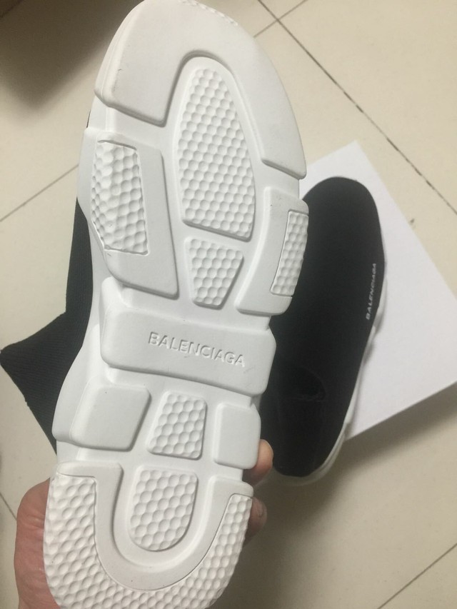 中古品 Balenciaga Speed Trainer バレンシアガ スピードトレーナー スニーカー ホワイトソール Love Fashion Shop