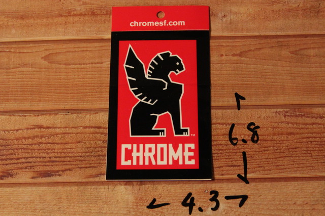 Chrome Industries クロームインダストリーズ かいちゅうザッカ アウトドア ブランド ステッカー通販のお店