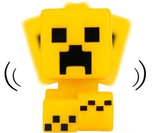 10周年首振りクリーパー(ゴールド) マインクラフト / インフォレンズ