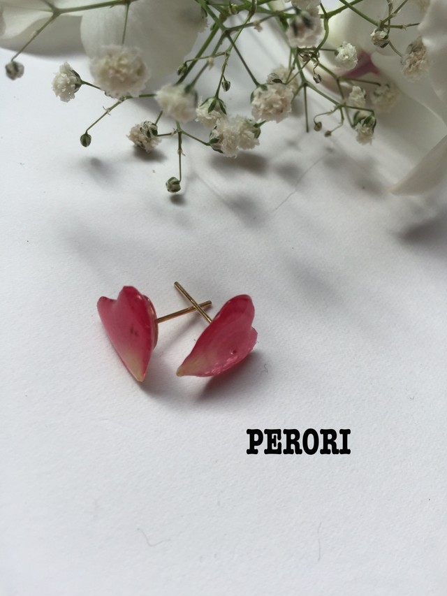 ハートの花びらそのまんま Perori0908