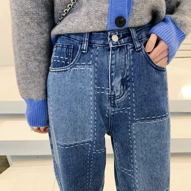 many stitch over pants