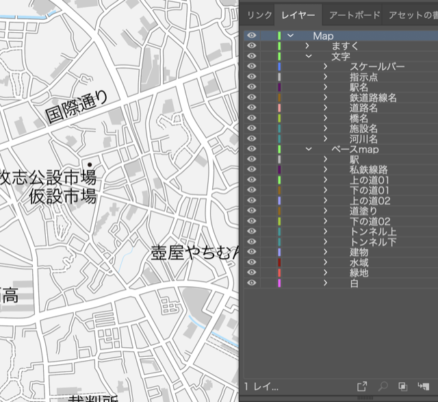 沖縄 那覇 イラストレーターデータ Eps 地図素材をダウンロードにて販売するお店 今八商店