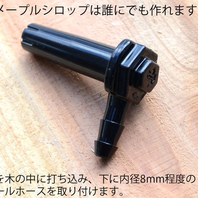 スパイルb メープルシロップ カエデ樹液採取用 カナダ製 10個 入荷しました 日光自然工房