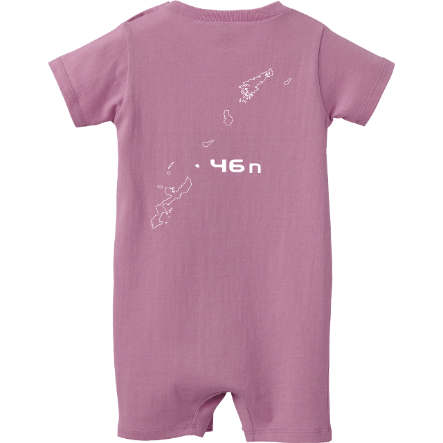46n ロンパース ピンク 46n