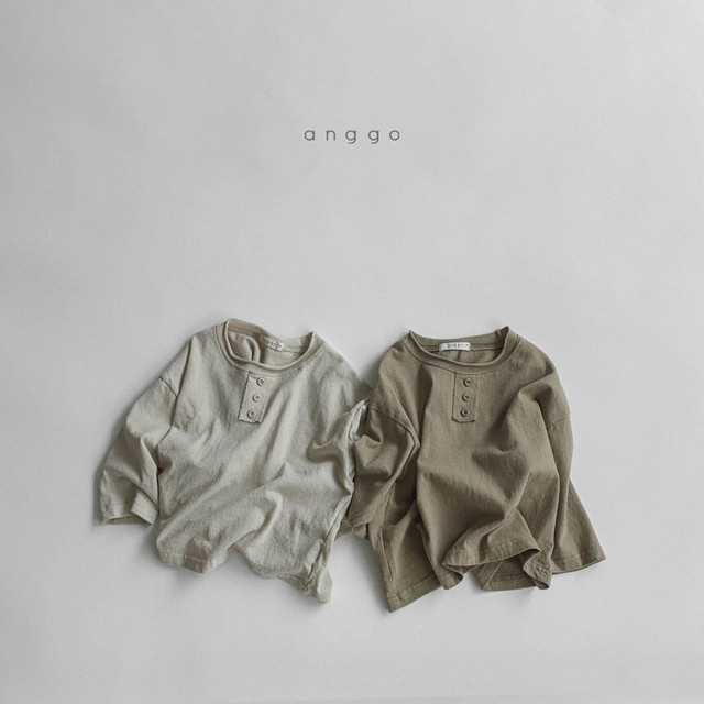 即納 Anggo Biscuit T Shirt ビスケットtシャツ Gogoterra 韓国子供服 ベビー服セレクトショップ