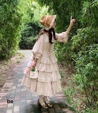 最安 Loreta ロリータ Golden Tiger フリル 花柄 ワンピ 関税込 100 安心保証