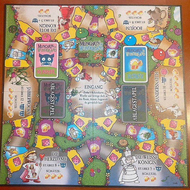 ラスト1点 和訳付 不思議の国のアリス マンチキン ワンダーランド ボードゲーム Alice In Wonderland Munchkin Wonderland Boardgame 海外アニメ 映画のボードゲームショップ Cocktailtoys カクテルトイズ