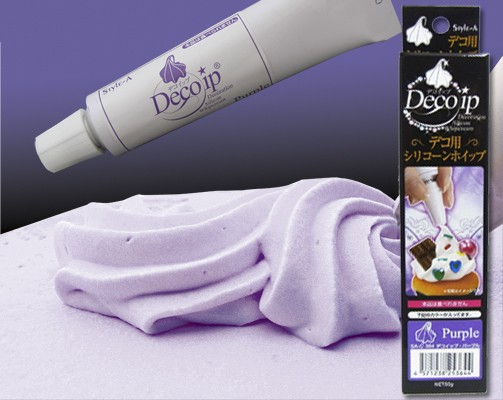 スイーツデコ用 デコイップ 4色セット ノズル付 シリコンホイップクリーム Sa C365 Jumble Style