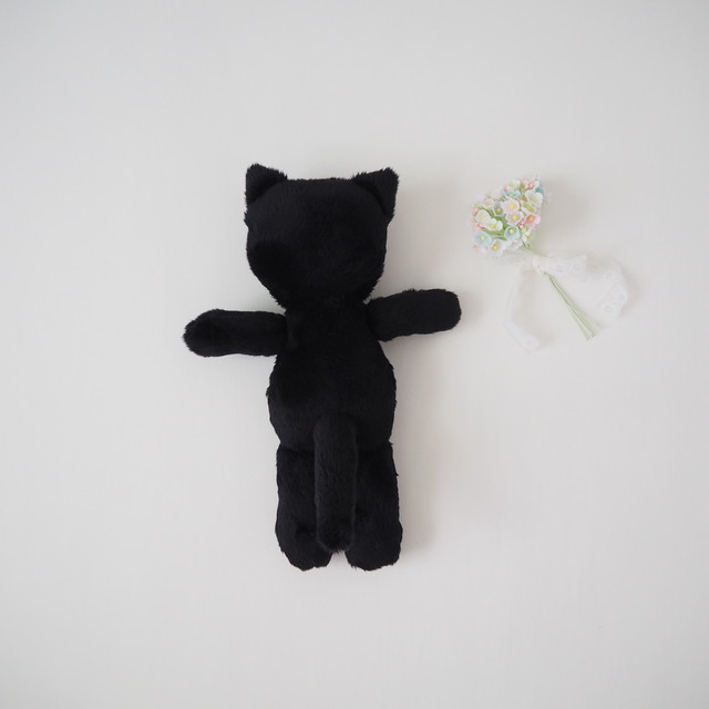 絵本のなか くろねこちゃんのぬいぐるみ Otome To Okaka