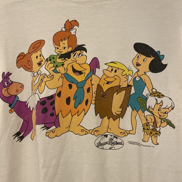 本日超得 90s ビンテージ フリントストーン Flintstones 両面 Tシャツ 30 Offアウトレットsale Www Nccextremadura Org