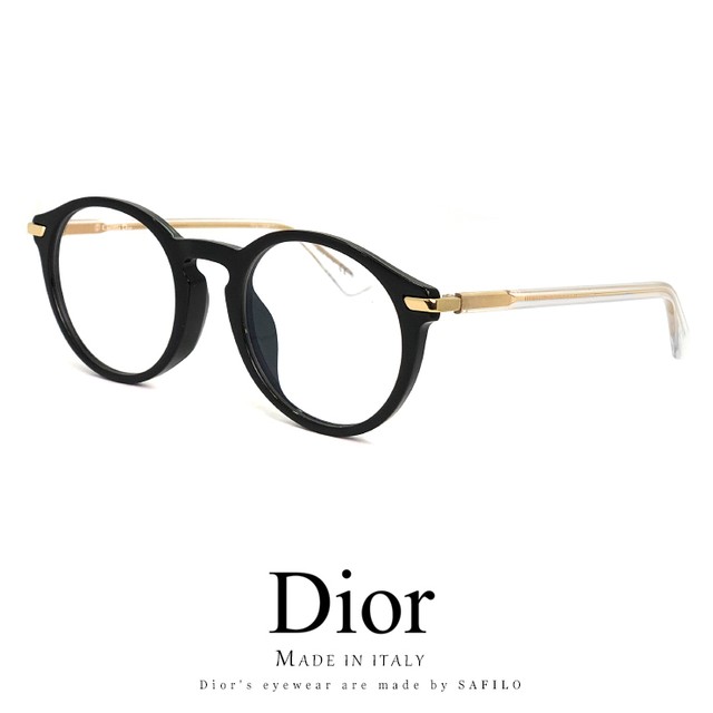Dior メガネ Dioressence5f 7c5 眼鏡 メンズ レディース ディオール Christian Dior ラウンド ボストン型 丸眼鏡 丸メガネ 黒ぶち 黒縁 メガネ サングラス 帽子 の 通販 Sunglass Dog